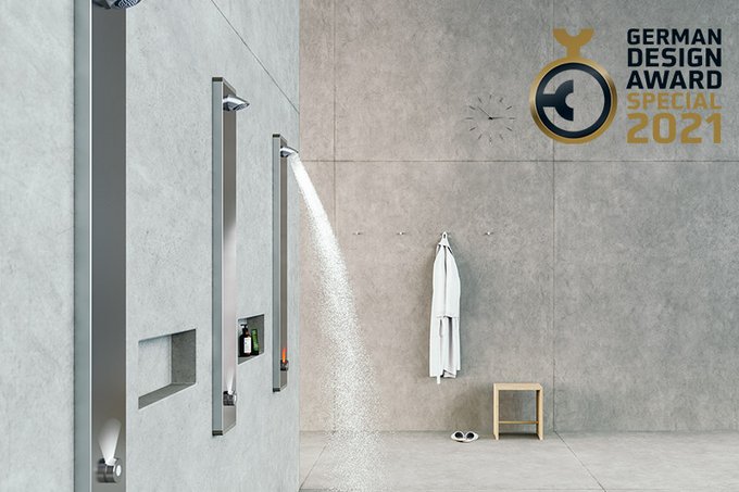 German Design Award für CONTI+ Conprimus Duschpaneele