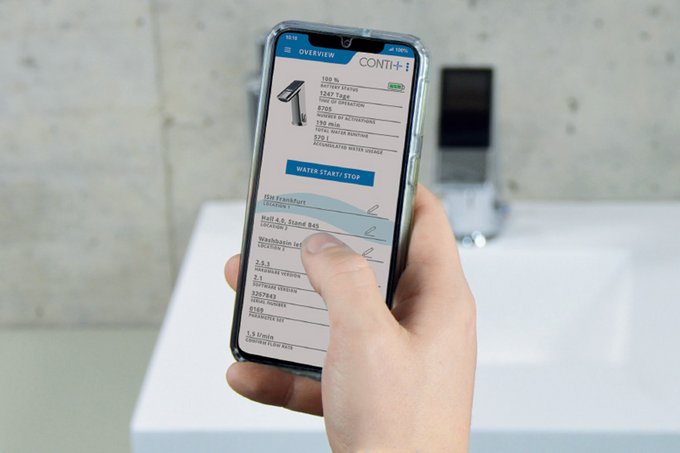 Nutzung der CONTI+ App für Android und iOS